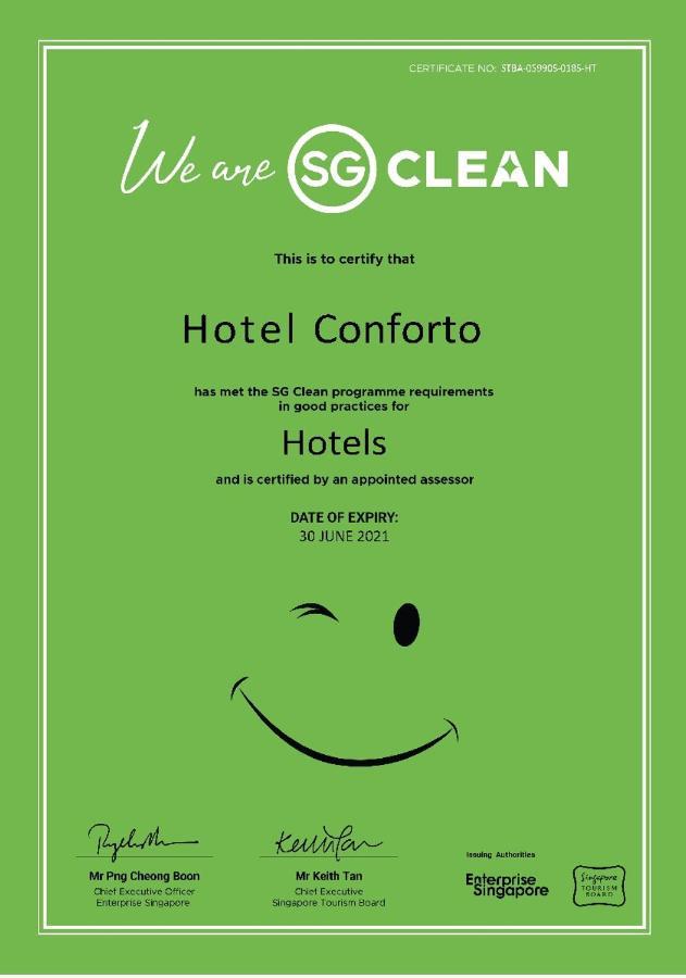 Hotel Conforto Singapore Exterior photo